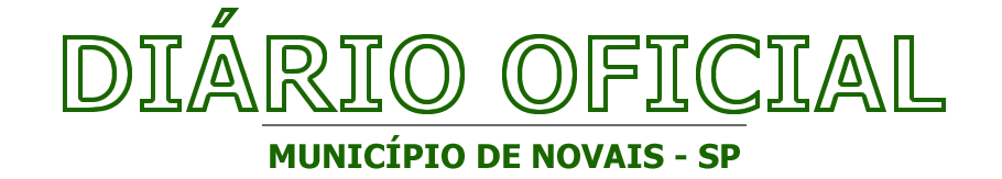 Diário Oficial | Novais - SP