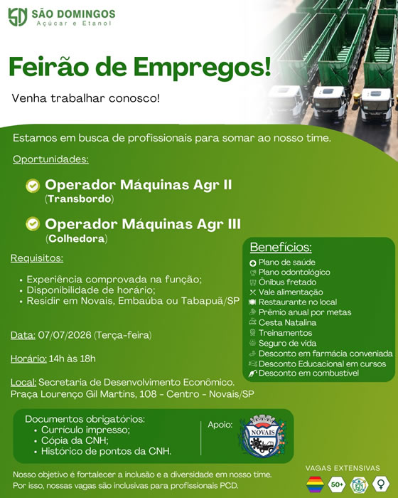 feirao de empregos