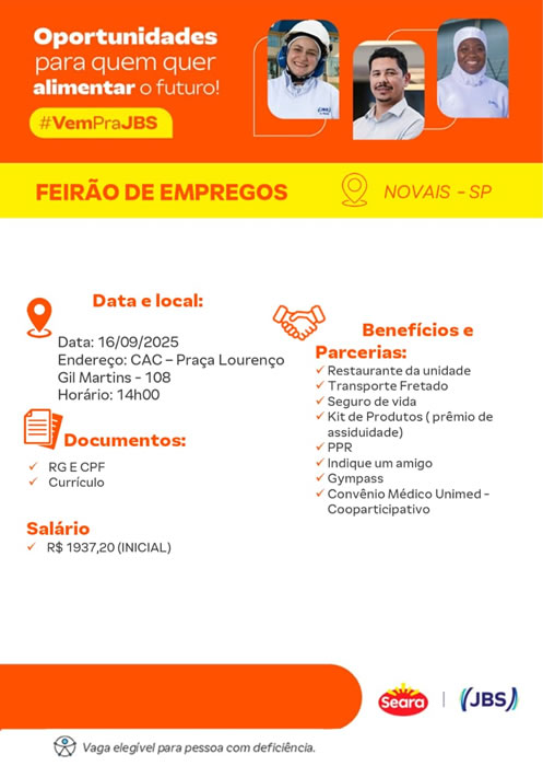feirao de empregos